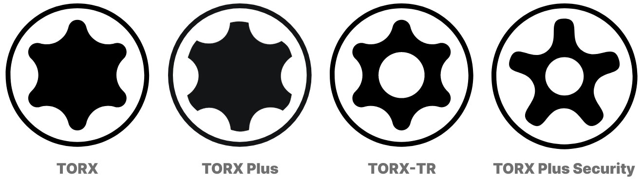 Torx Schrauben