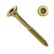 Spanplattenschrauben 4 x 40 mm gelb-verzinkt Teilgewinde Torx 20 - 500 Stück