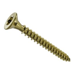 PARCO Spanplattenschrauben 5 x 30 mm gelb verzinkt Vollgewinde Torx 25 - 500 Stück