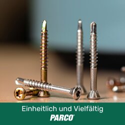 Dielenschrauben Edelstahl 3,2 x 60 mm Torx 10 - 200 Stück