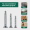 Bohrschrauben Senkkopf DIN 7504 verzinkt 6,3 x 50 mm - 250 Stück