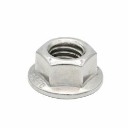 PARCO Sperrzahnmuttern M8 DIN 6923 Edelstahl A2 25...