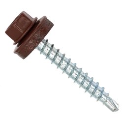 TWISTEC Color-Head Trapezblechschrauben 4,8x35mm Oxidrot...