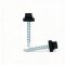 Trapezblechschrauben 4,8 x 35 mm RAL 9011 Graphitschwarz - 100 Stück