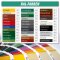 TWISTEC Color-Head Trapezblechschrauben 4,8x80mm Rotbraun RAL8012 100 Stück