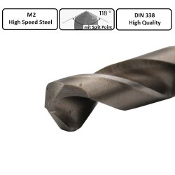 HSS Bohrer DIN 338 HQ 5 mm - 10 Stück
