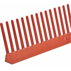 Green-Fast Traufenlüftungskamm 55mm x 1m Rot nach...