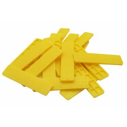 SILISTO Classic Verglasungsklötze 100x30x4mm (Gelb)...