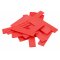 SILISTO Classic Verglasungsklötze 100x34x3mm (Rot) 1000 Stück