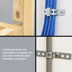 PARCO Lochband 12 mm x 10 m verzinkt