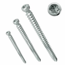 PARCO Fensterrahmenschrauben Typ Maxx 7,5x92mm,...