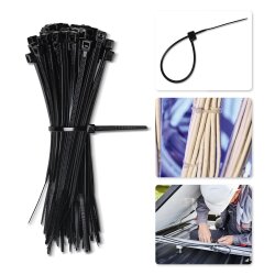 Kabelbinder 2,5 x 98 mm Schwarz – 100 Stück