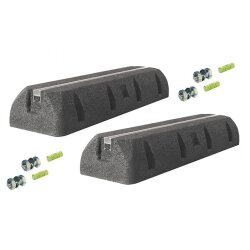 Dämpfungssockel Set 1000x180x100mm inkl. Schraubensatz