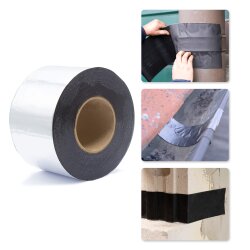 SILISTO Bitumen Reparaturband 100 mm x 10 m Alu