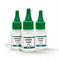 Sekundenkleber dünnflüssig 3 x 20 g
