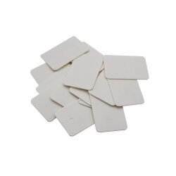 Kunststoff Unterlegplatten 40 x 60 x 1,5 mm weiß - 1000 Stück