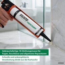Universal-Dichtstoff 1K für Fugen & Reparaturen - Fugentrumpf 300 ml