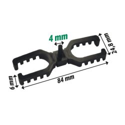 TERRASSCO Terrassen Abstandhalter 4 mm - 50 Stück
