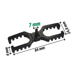 TERRASSCO Terrassen Abstandhalter 7 mm - 50 Stück