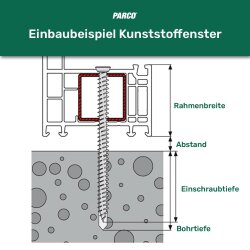 Kozijnschroeven platkop 7,5 x 102 mm verzinkt Torx 30 – 100 Stuks
