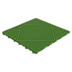 Klickfliesen classic, grün RAL6002, 40x40x1,8cm, 6 Stück/Pack (ca. 0,96 qm)