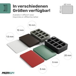 Unterlegplatten aus Kunststoff 100 Stück