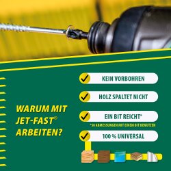 Jet-Fast Schrauben Set 4800 Stück PZD