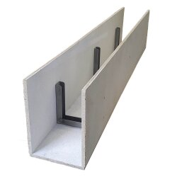 Verlorene Ringbalkenschalung mit Boden 20cm beidseitig...