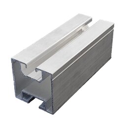 PV-Montageschienen 40 x 40 mm Alu Typ N (1,4 mm)