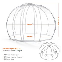 astreea® Igloo Max Model L