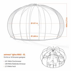 astreea® Igloo Max Model XL