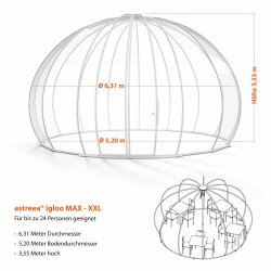 astreea® Igloo Max Model XXL