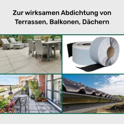 EPDM-Dichtungsband 100 mm x 18 m