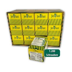 Jet Fast Universalschrauben 5 × 80 mm verzinkt...