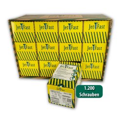 Jet Fast Universalschrauben 5 x 100 mm verzinkt –...
