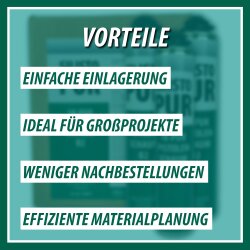 SILISTO PUR 1K-Pistolenschaum B2 750 ml – Umkarton mit 12 Dosen