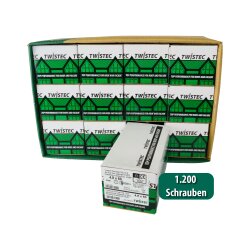 Trapezblechschrauben 4,8 x 60 mm RAL 7016 Anthrazitgrau...