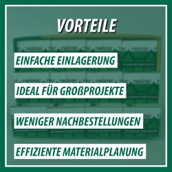 Trapezblechschrauben 4,8 x 60 mm RAL 7016 Anthrazitgrau – Umkarton 12 × 100 Stück