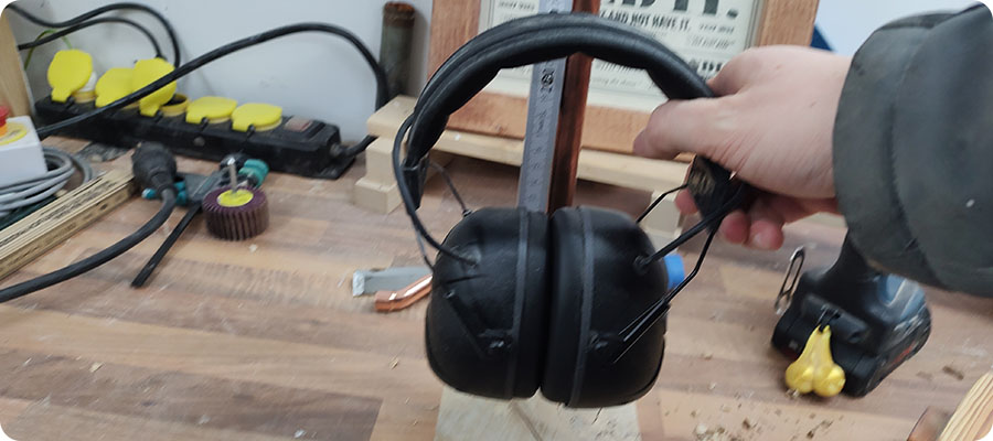 Höhe für Kopfhörer bestimmen