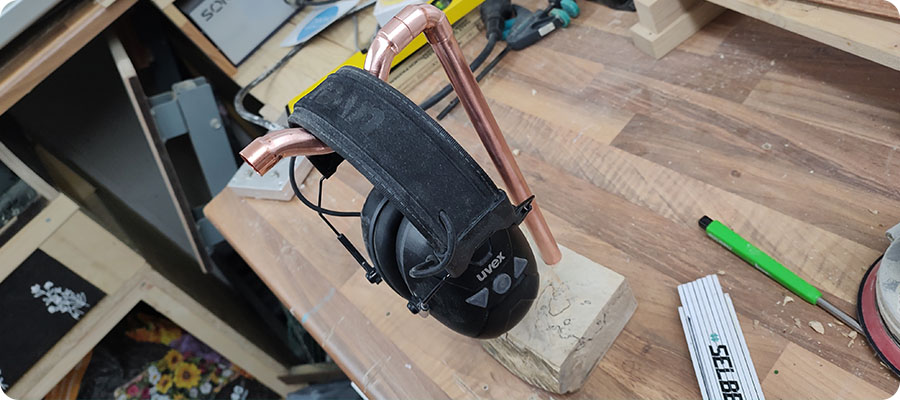 Kopfhörerhalter Check