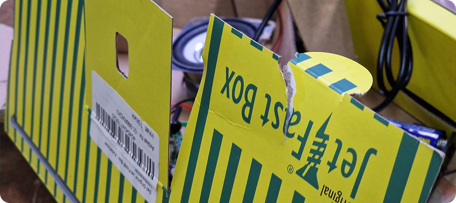 Jet-Fast Box auseinander nehmen