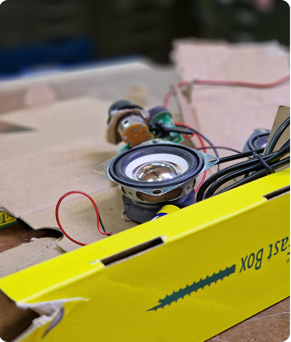 Lautsprecher Inneres