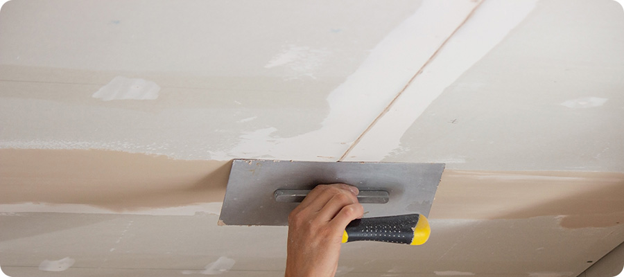 Rigipsplatten verputzen