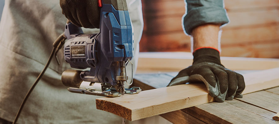 Wandpaneele zuschneiden