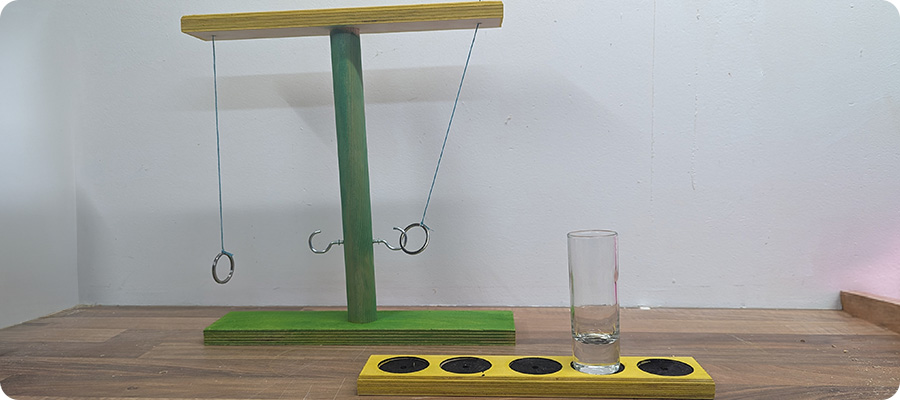 Das Ringwurfspiel gestalten und dekorieren