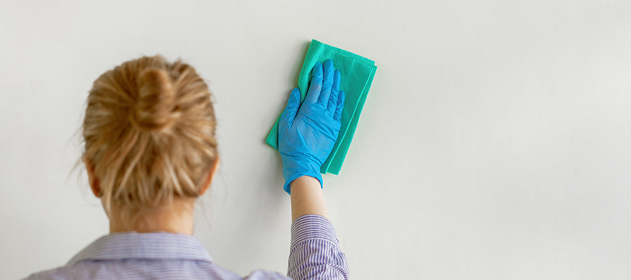 Holzvertäfelung streichen